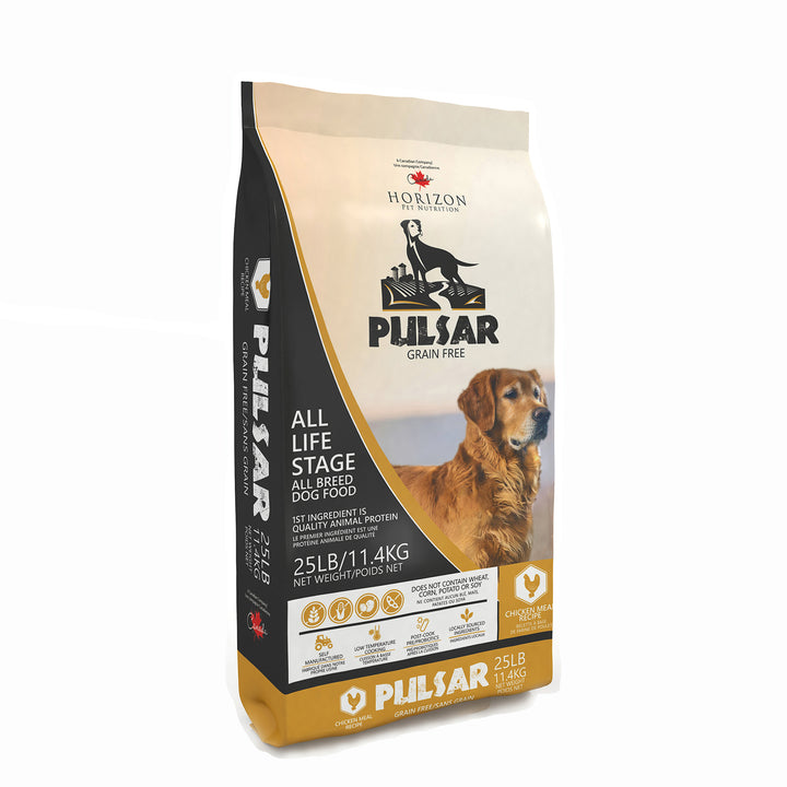 Horizon Pulsar nourriture sèche pour chiens Poulet sans grains              ** NOURRITURE SÈCHE NON VENDUE EN LIGNE **