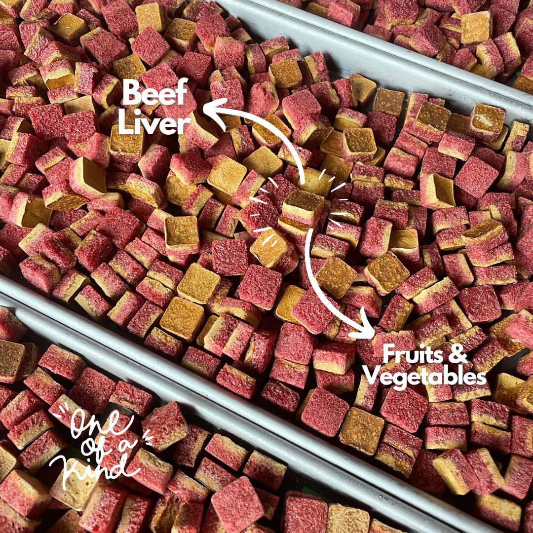 BareBones gâterie lyophilisée pour chiens Bouchées Rouges 35g