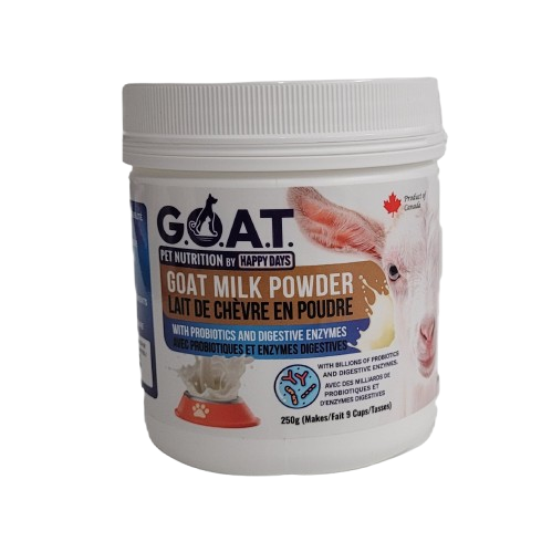 Happy Days lait de chèvre en poudre Probiotiques et enzymes 250g