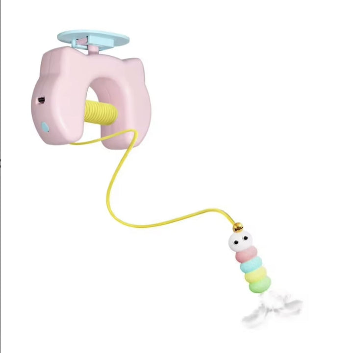 Intelligent Cat Toy jouet automatique pour chats, Yoyo à plumes