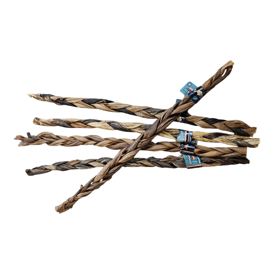 Dogginstix bâtons de collagène d'agneau tressé - Paquet économique 5 pour 4