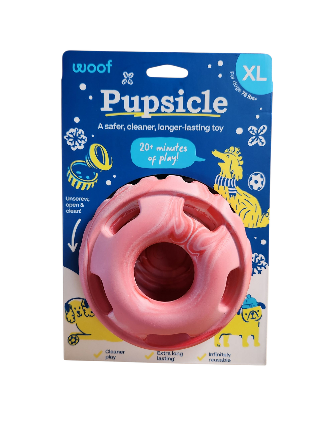 Woof moule à gâteries glacées Pupsicle Holiday Edition