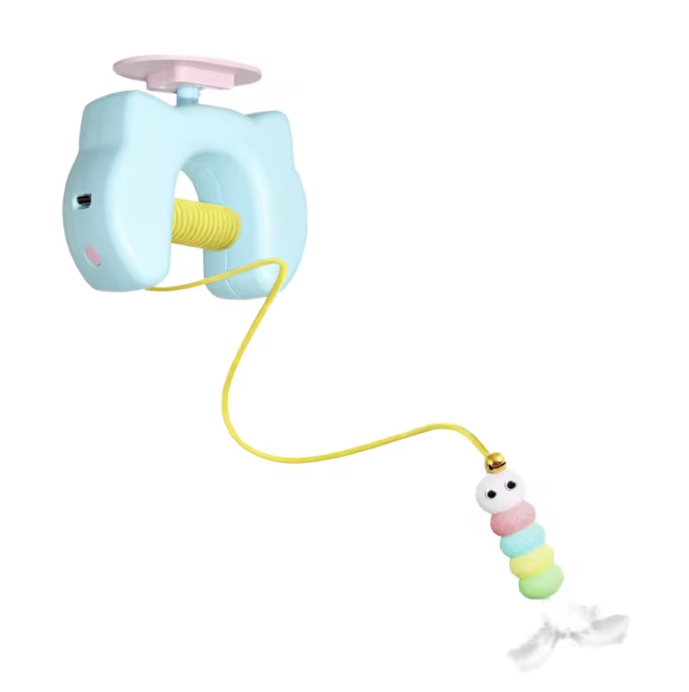 Intelligent Cat Toy jouet automatique pour chats, Yoyo à plumes
