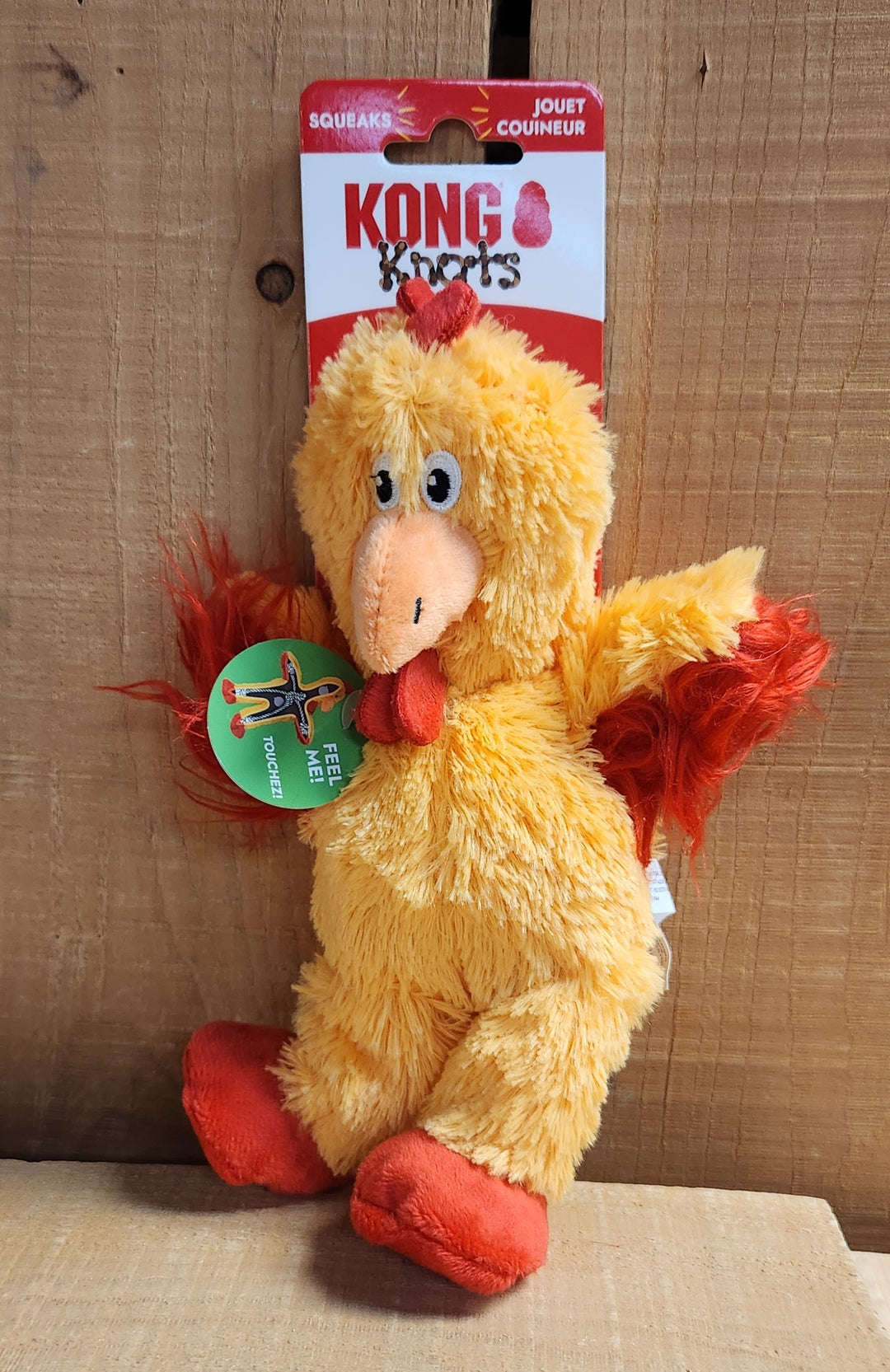 Kong peluche pour chiens Knots Poulet