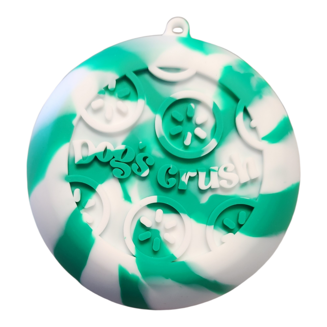 Dog's Crush bol interactif pour petits chiens Tourbillon menthe