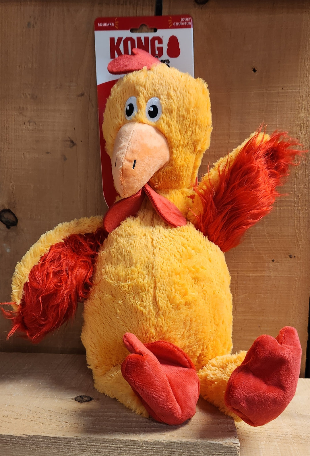 Kong peluche pour chiens Knots Poulet