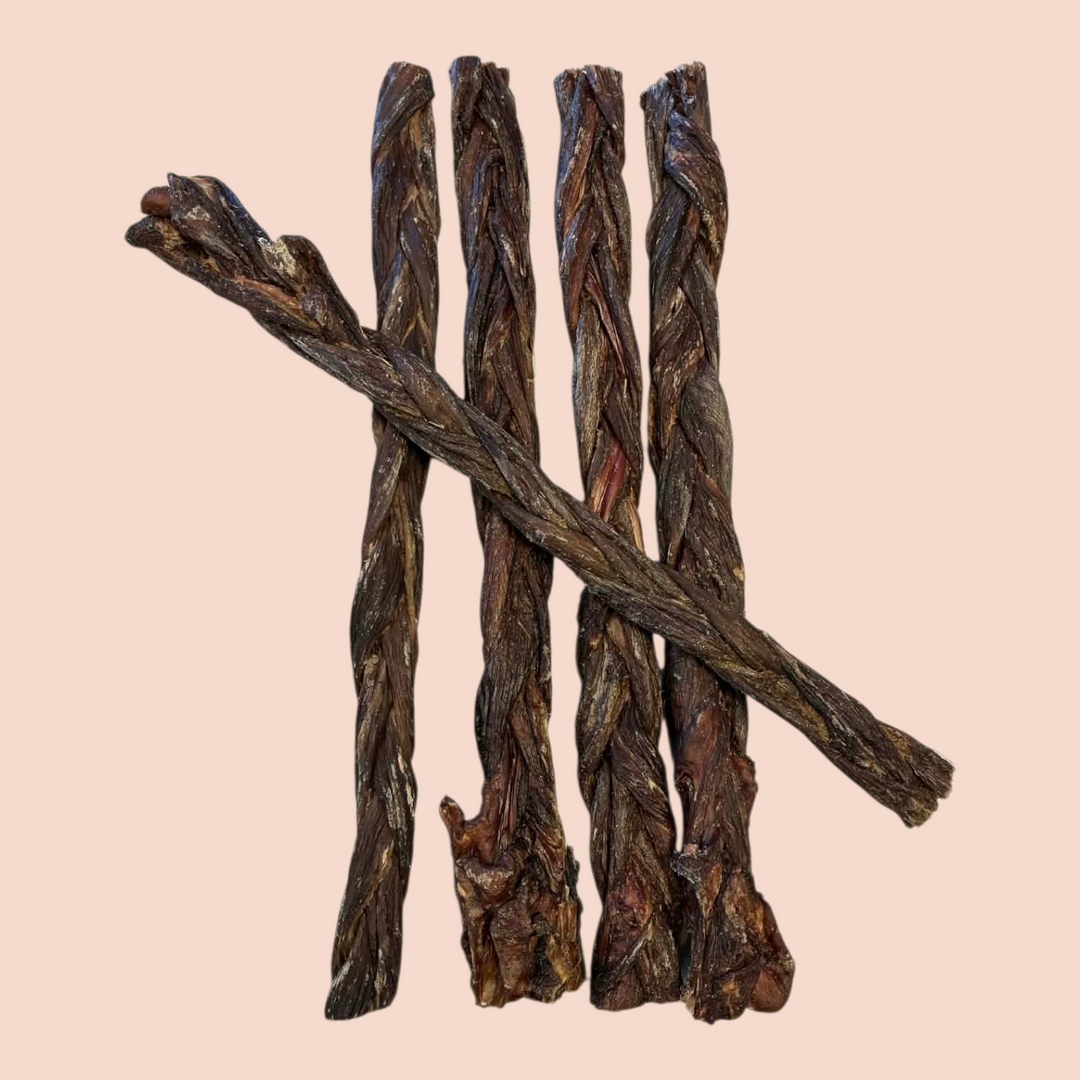 Open Range oesophage de boeuf tressé - Paquet économique 5 pour 4