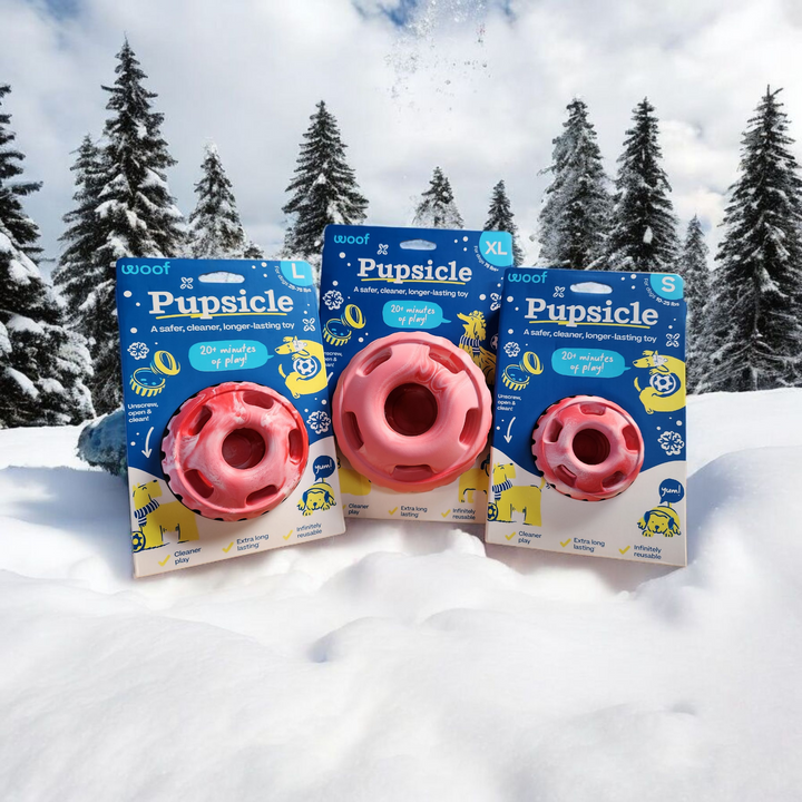 Woof moule à gâteries glacées Pupsicle Holiday Edition