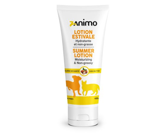 Zanimo lotion solaire estivale pour chats et chiens 115g