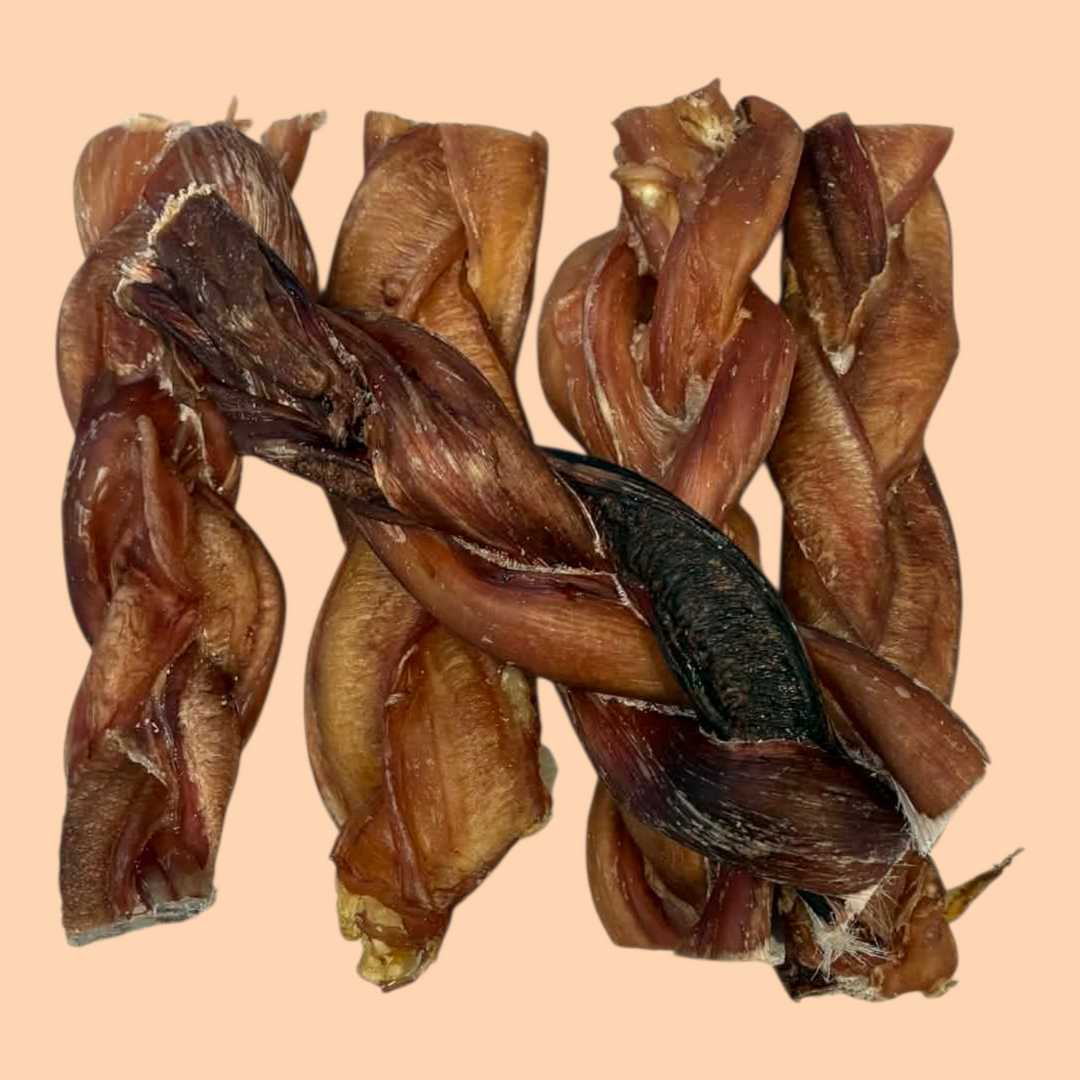 Nature's Own tresse de bully de boeuf Big Dog 6'' - Paquet économique 5 pour 4