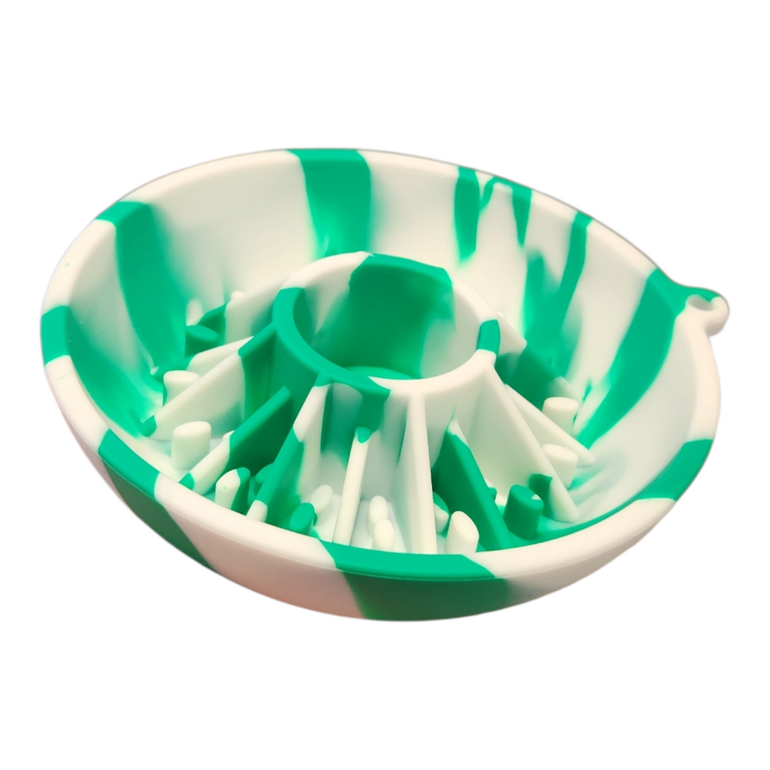 Dog's Crush bol interactif pour petits chiens Tourbillon menthe