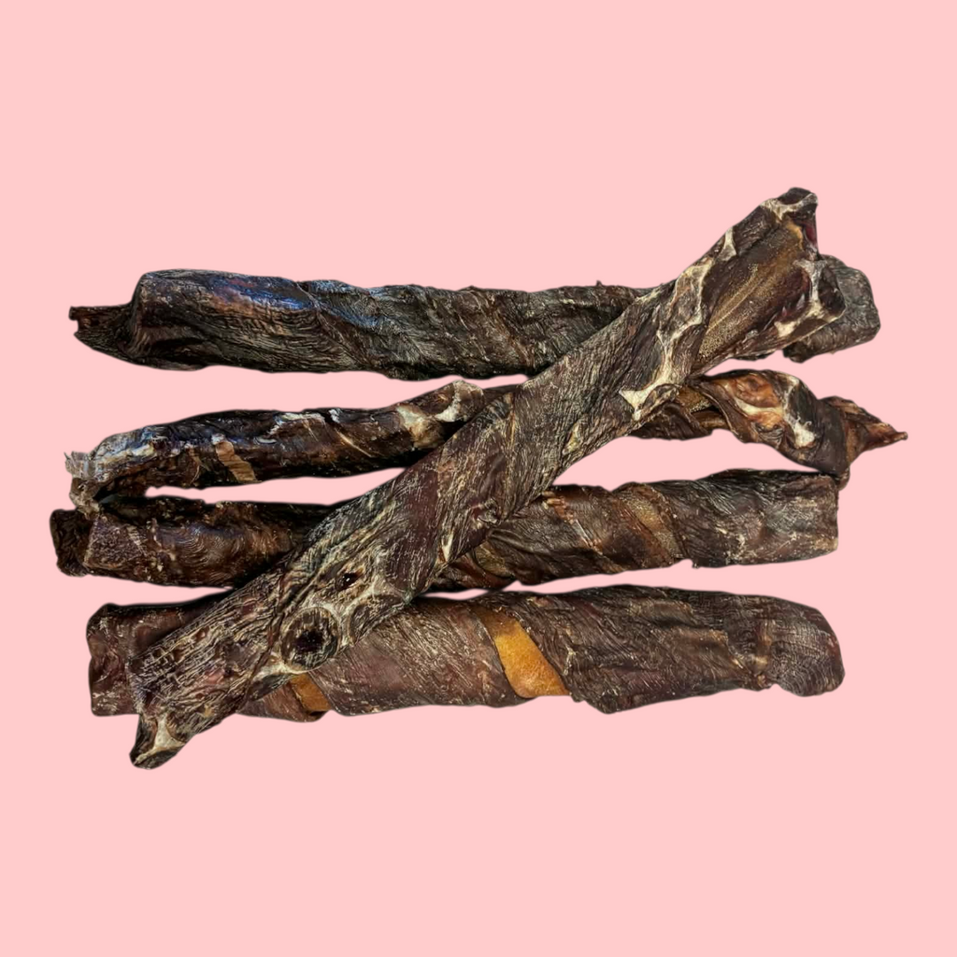 Open Range joue de boeuf enrobée d'oesophage 10'' - Paquet économique 5 pour 4