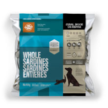 BCR Big Country Raw os charnus crus Sardines entières 1 lb