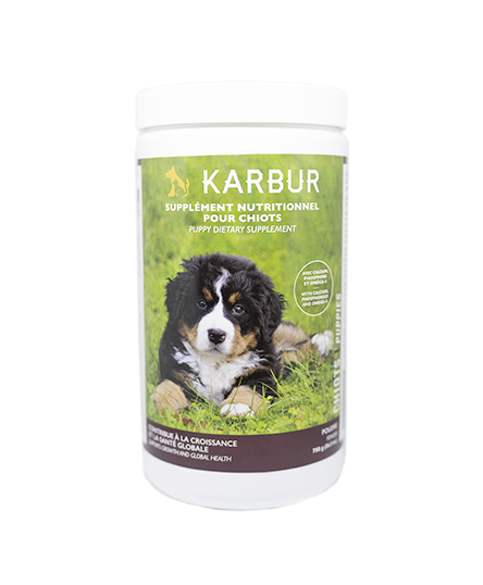 Karbur supplément nutritionnel pour chiots 750g