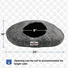 Yeti Pet Cave lit pour chiens et chats 100% laine de mérino