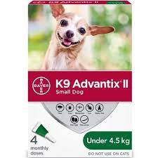 Elanco traitement contre puces et tiques pour chiens K9 Advantix 2