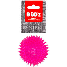 Büd'z balle à pics en caoutchouc