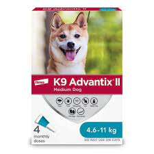 Elanco traitement contre puces et tiques pour chiens K9 Advantix 2