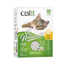 Catit litière en cosses de pois pour chats Go Naturals 5.6 kg