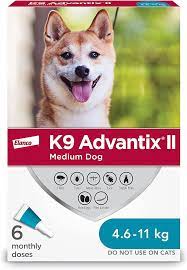 Elanco traitement contre puces et tiques pour chiens K9 Advantix 2