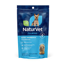 NaturVet supplément calmant Quiet Moments avec mélatonine