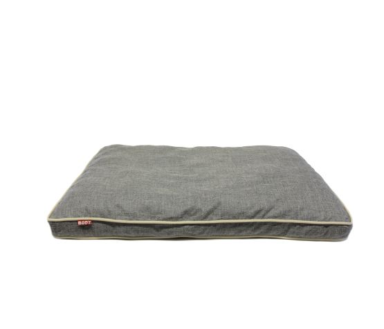 Büd'z lit plat de style coussin Deluxe gris