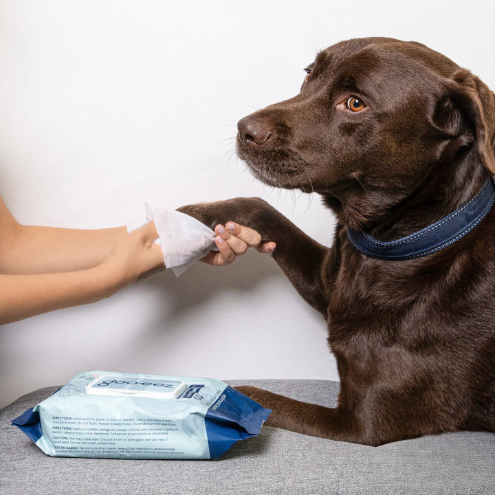 Goo-Eez lingettes nettoyantes pour chats et chiens