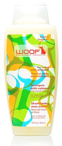 Woof Cosmétiques Shampoing naturel à la noix de coco et lime 325 ml