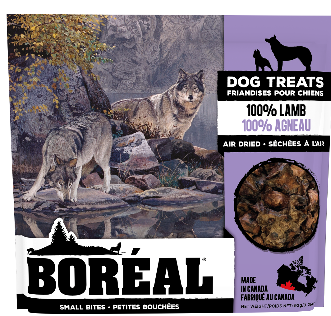 Boréal gâterie pour chiens 100% Agneau 92g