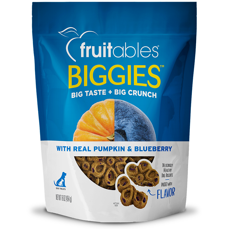 Fruitables Biscuits Biggies Bleuet Citrouille 454g