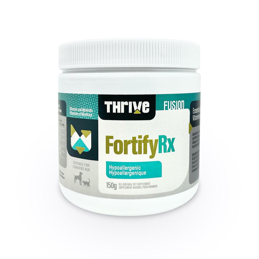 Thrive supplément complet hypoallergénique Fortify Rx 150g