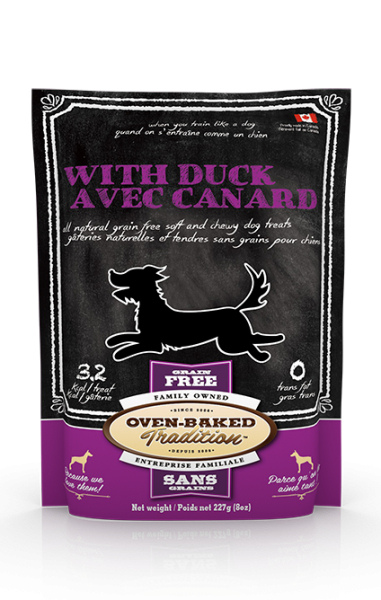 Oven-Baked Tradition gâterie avec canard 227g
