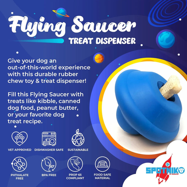 SodaPup jouet à remplir Flying Saucer